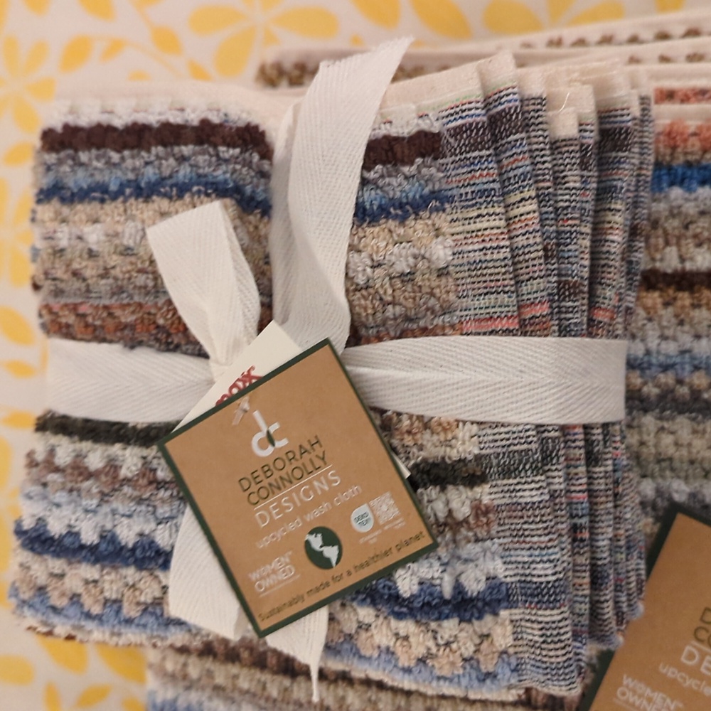 Deborah Connolly Striped Multicolor Towel Set - Picture 4 of 6